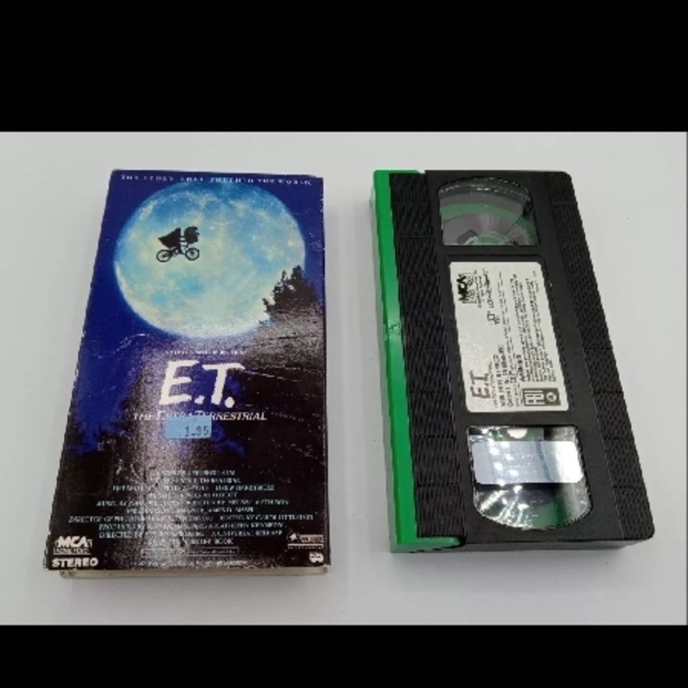 E.T. The Extra-Terrestrial Pepsi Promotional Copy VHS Rare Vintage 1988 Green